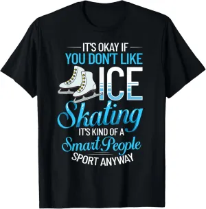 Figure Skater Trainer Skates Shoes T-Shirt