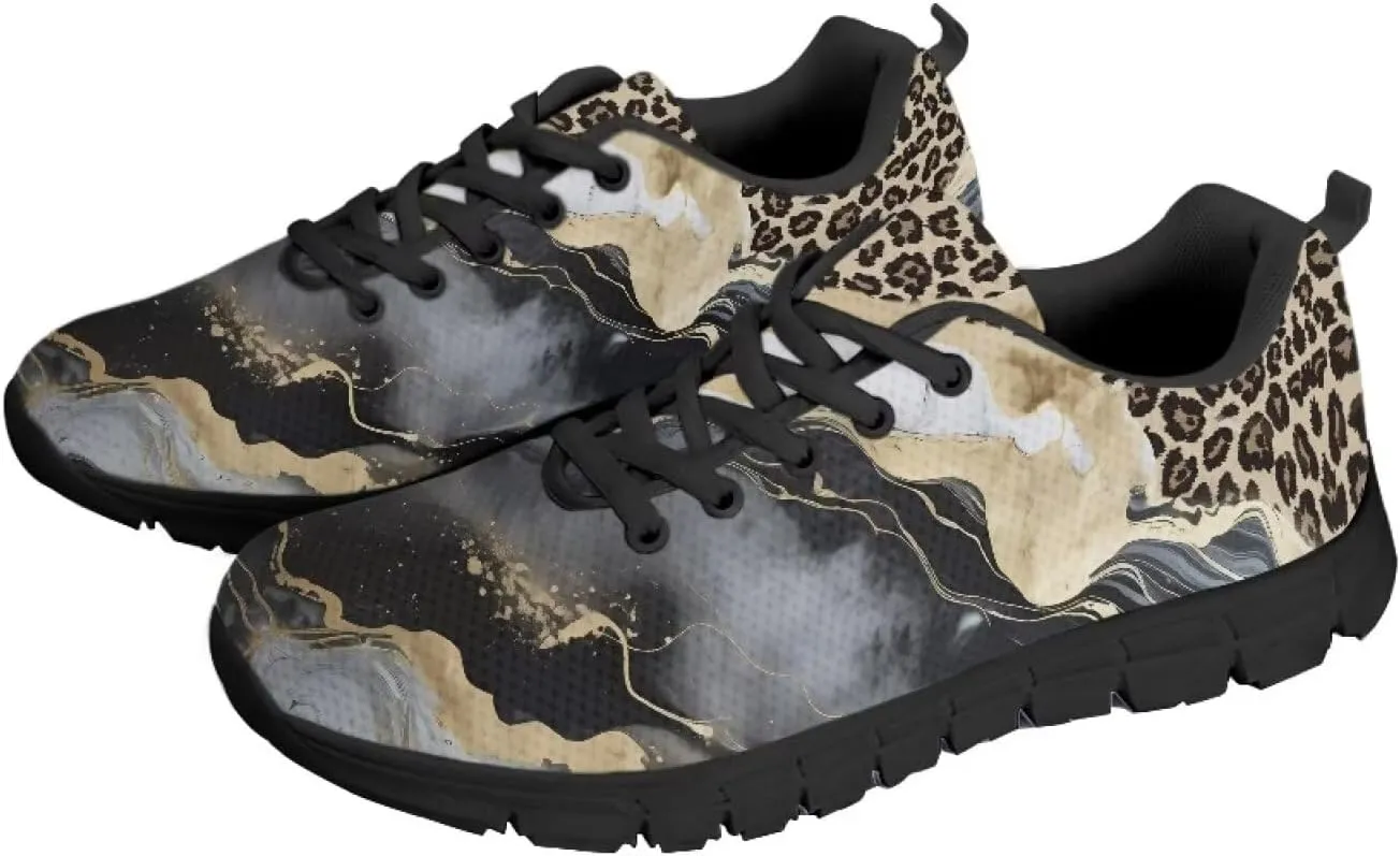 Kuiaobaty Walking Running Tennis Shoes Women's Fashion Sneakers Men's Athletic Shoes Lace-up Lightweight Breathable