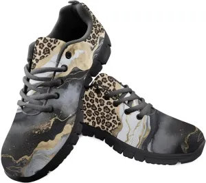 Kuiaobaty Walking Running Tennis Shoes Women's Fashion Sneakers Men's Athletic Shoes Lace-up Lightweight Breathable