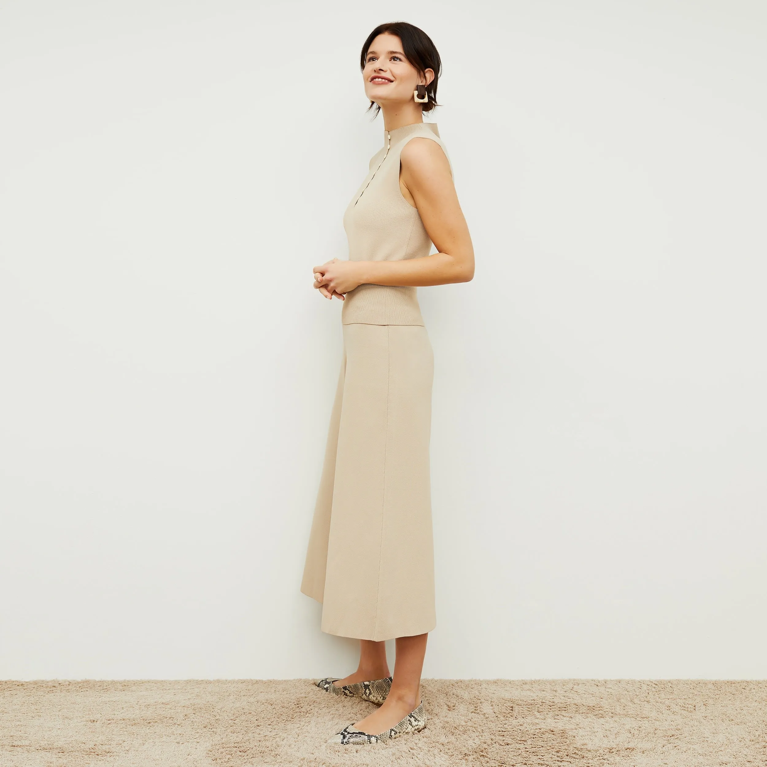 Malki Top - Jardigan Knit :: Latte