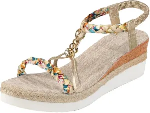 Plus Size Women's Fashion Wedge Heel Thick Sole Comfort Sandals Summer Beach Sandals Wedding Party Dresses Shoes