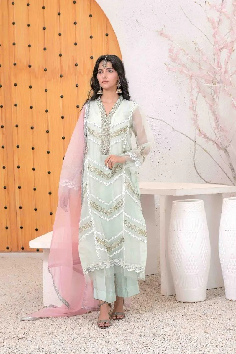 Ruby Couture - Tara - 3 Piece - Organza & Silk