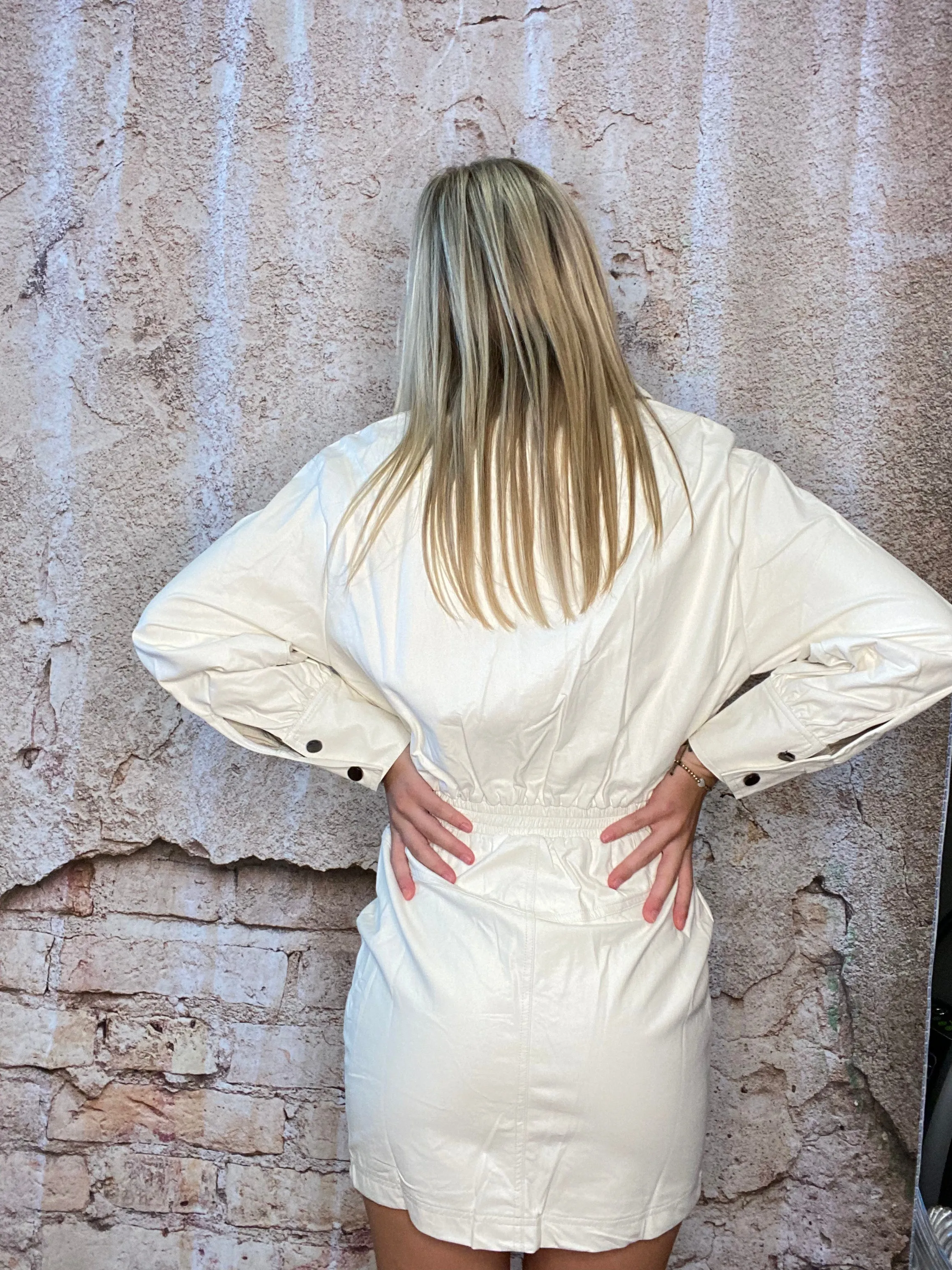 Vegan Leather Dress