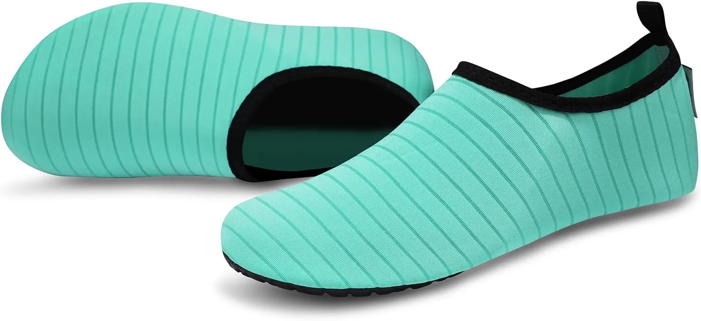 VIFUUR Water Sports Shoes Barefoot Quick-Dry Aqua Yoga Socks Slip-on for Men Women