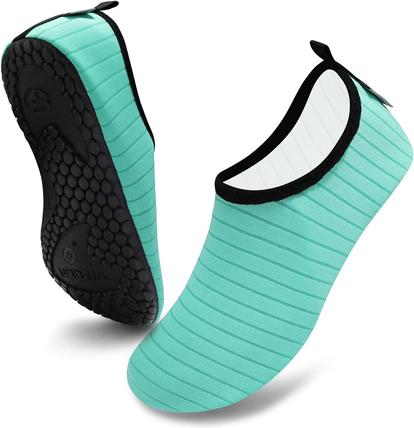 VIFUUR Water Sports Shoes Barefoot Quick-Dry Aqua Yoga Socks Slip-on for Men Women