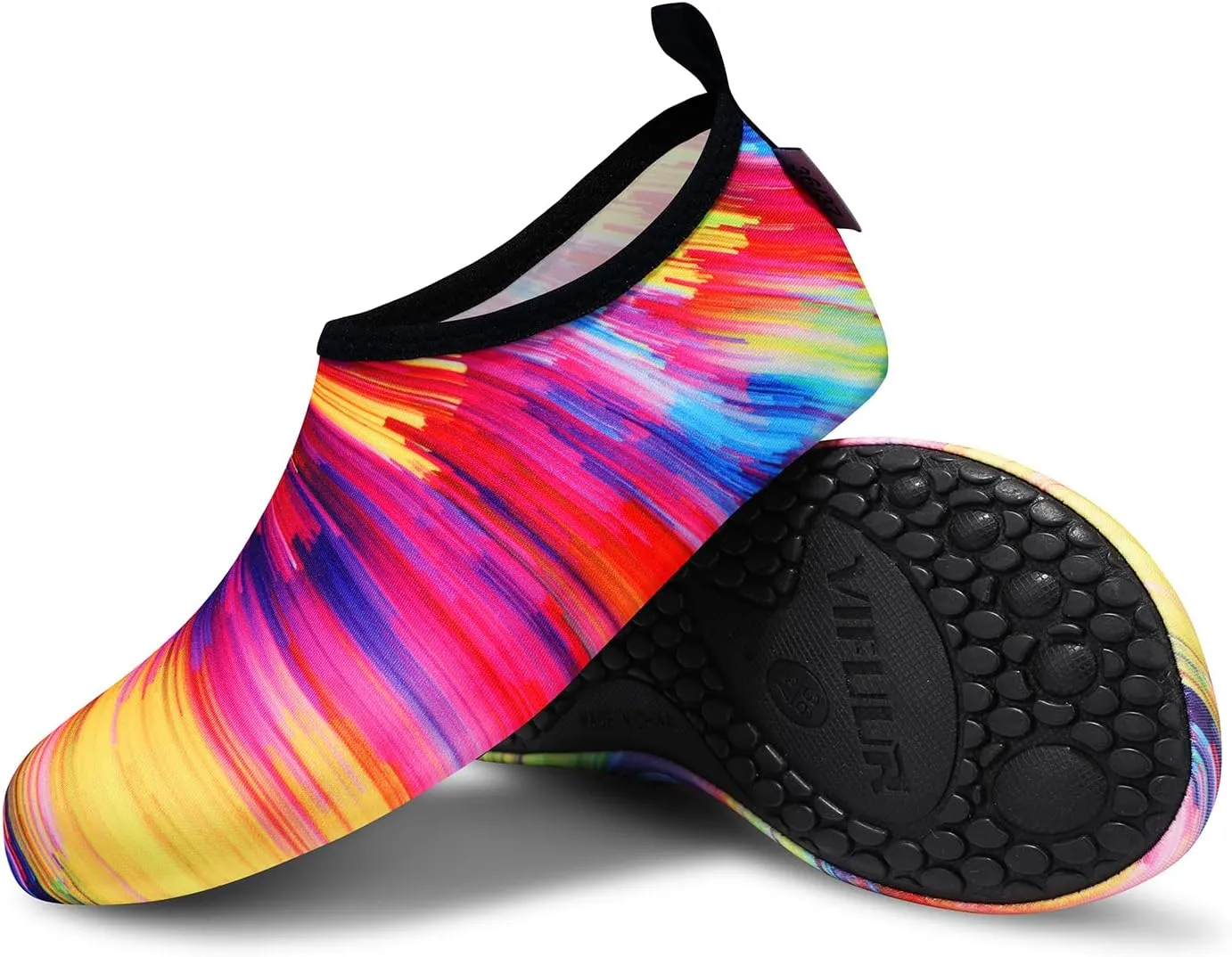 VIFUUR Water Sports Shoes Barefoot Quick-Dry Aqua Yoga Socks Slip-on for Men Women