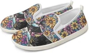 Women's Hummingbird Outdoor Loafer Wedding Shoes Dress Flats Leisure Loafers Slip-On Walking Shoes